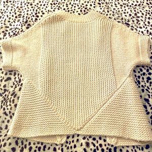 AT LOFT - Khaki Color Opened Sweater Jkt Sz MED